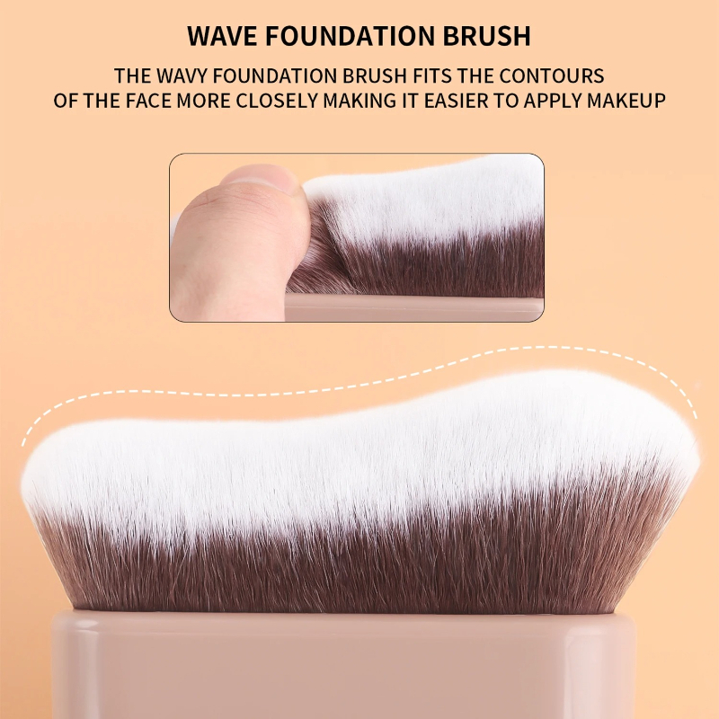 1Pc Hand-held MakeupBrush, Fou - огляд і ціна Beauty Makeup Fashion
