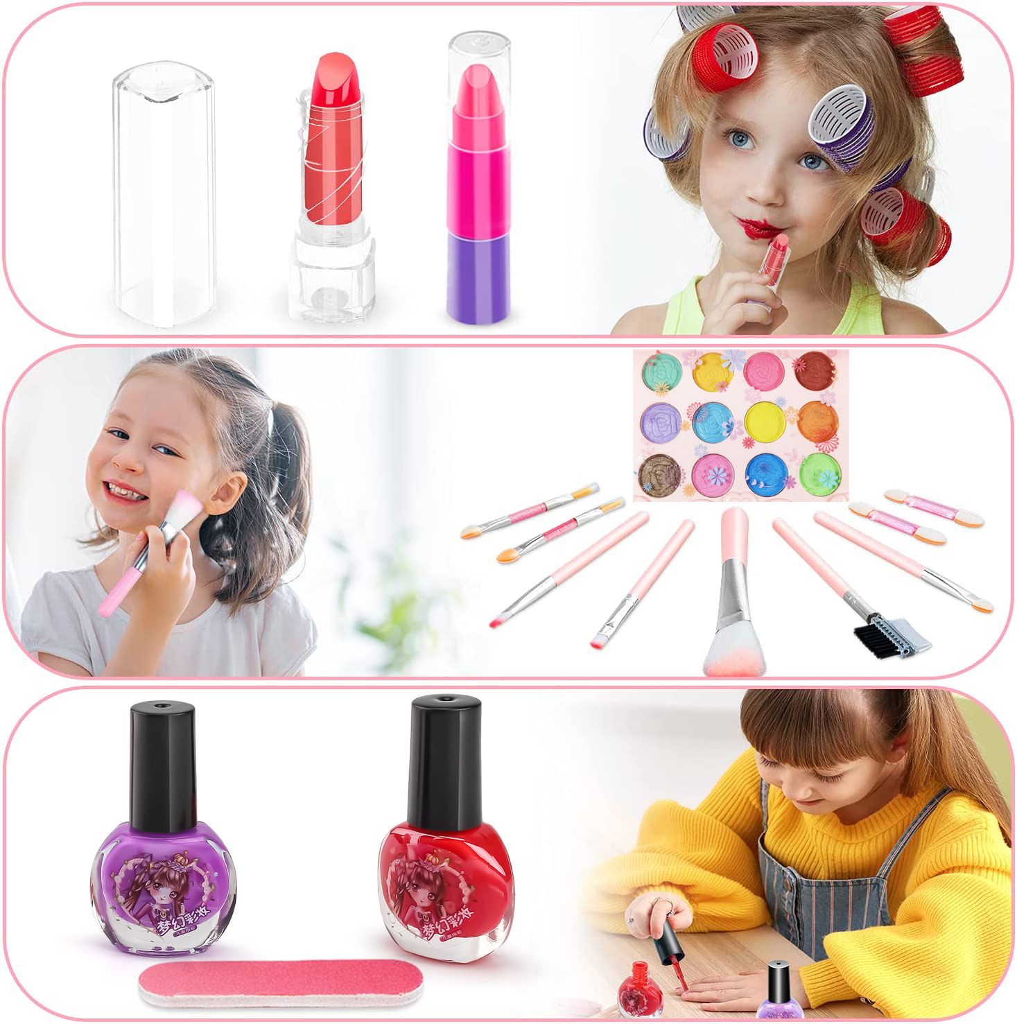 Kids Makeup Toy Kit for Girls, - огляд і ціна Beauty Makeup Kit For Girls
