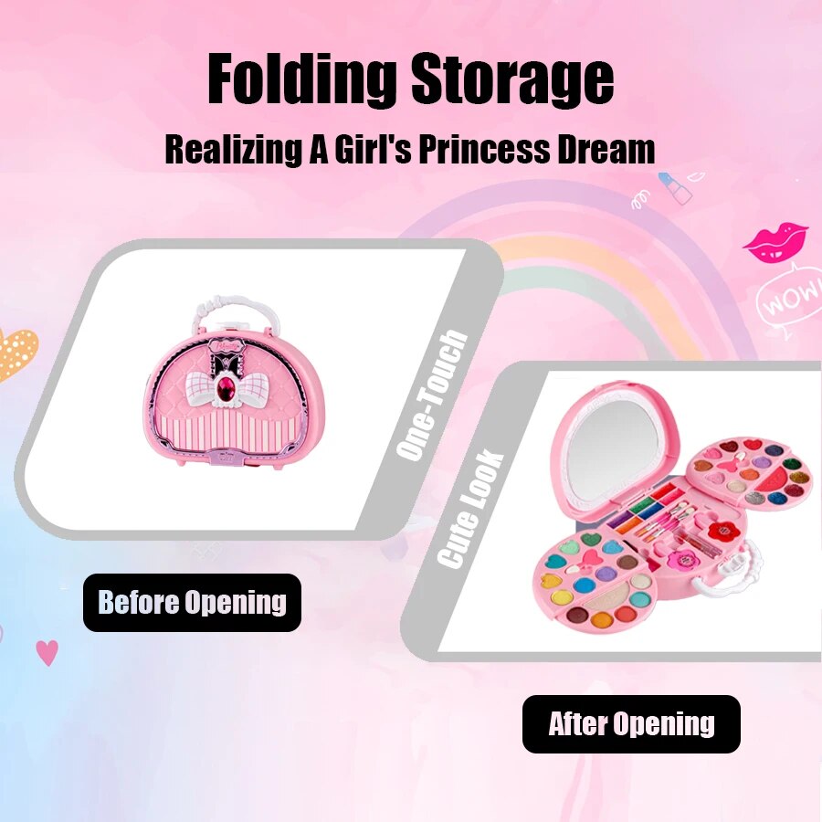 Kids Beauty Toys Makeup Kit Li - огляд і ціна Beauty Makeup Kit For Girls
