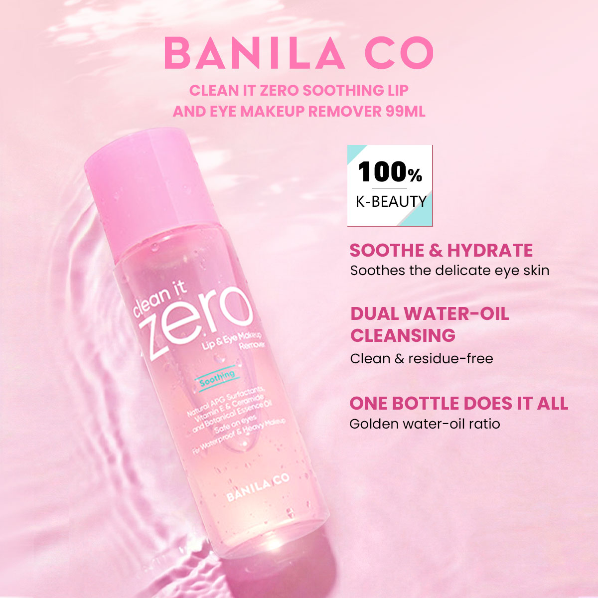BANILA CO Clean it Zero Soothi - огляд і ціна Beauty Makeup & D Anime Studio