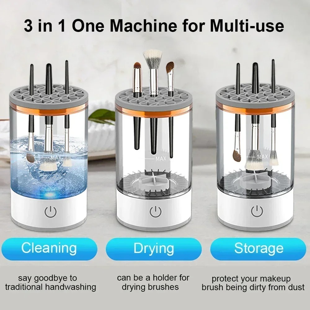Automatic Electric Makeup Brus - огляд і ціна Beauty Makeup Fashion