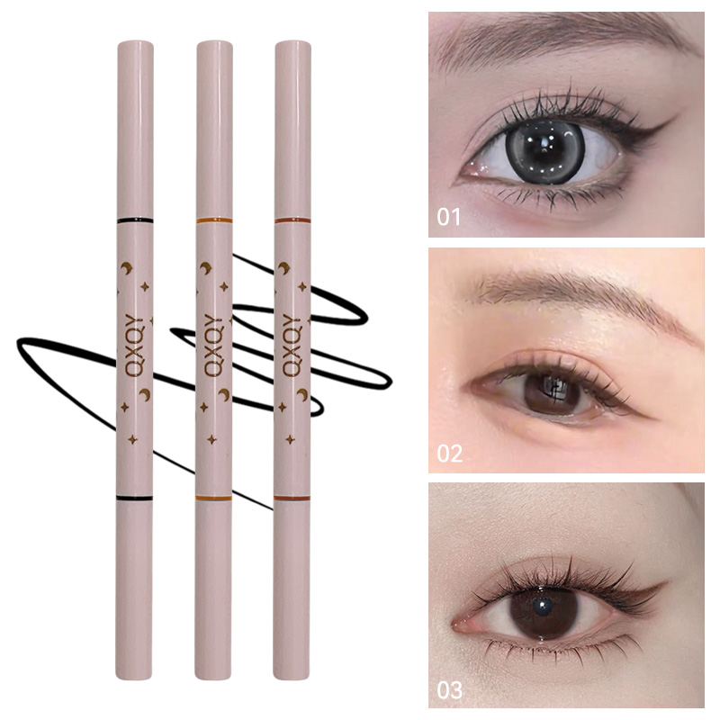 QXQY Double-head eyeliner, two - огляд і ціна Beauty Makeup Fashion
