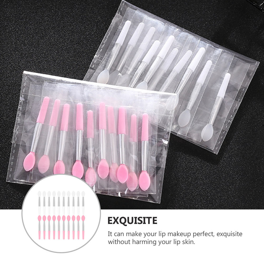 20Pcs Silicone Lip Brush Soft  - огляд і ціна Beauty Makeup Lipstick
