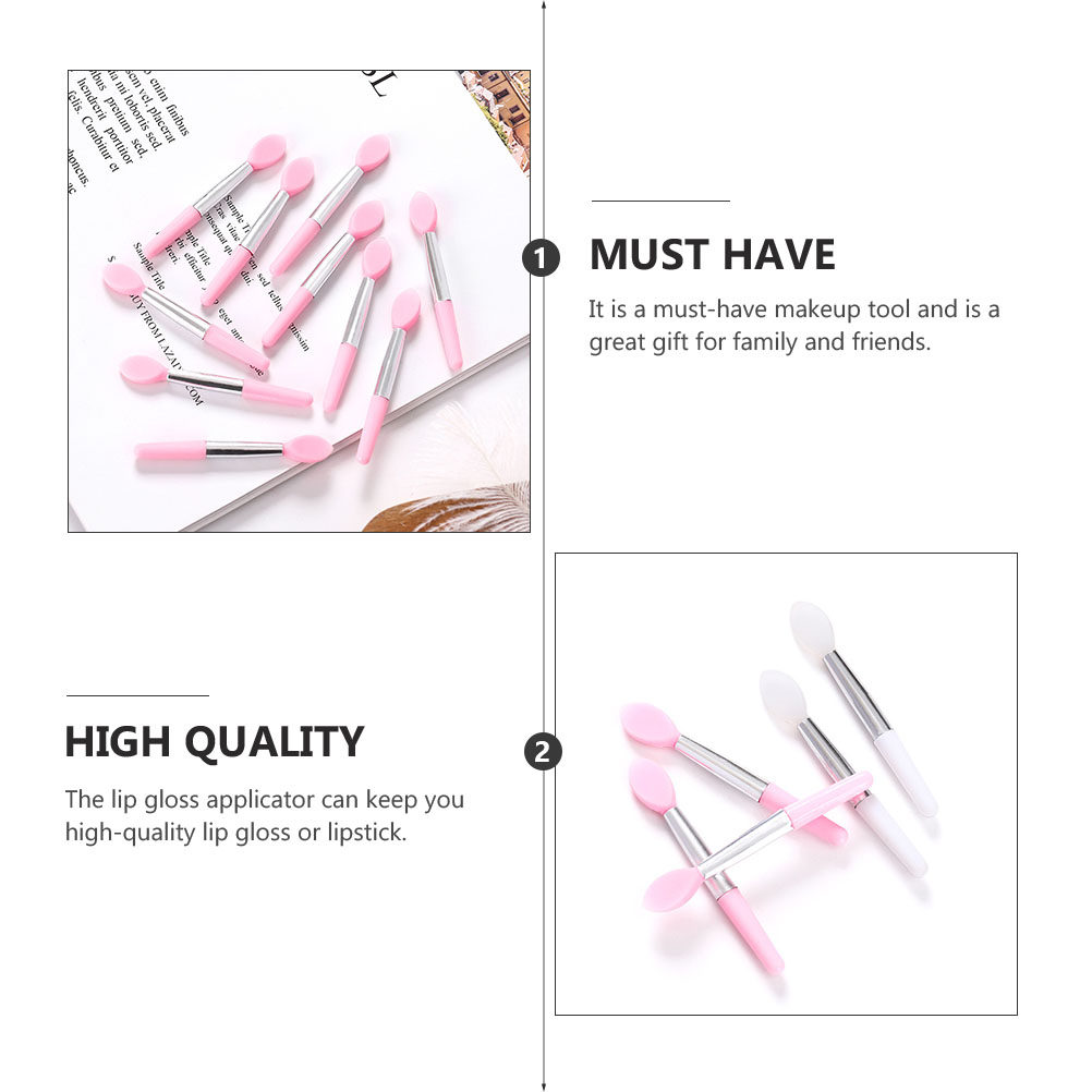 20Pcs Silicone Lip Brush Soft  - огляд і ціна Beauty Makeup Lipstick
