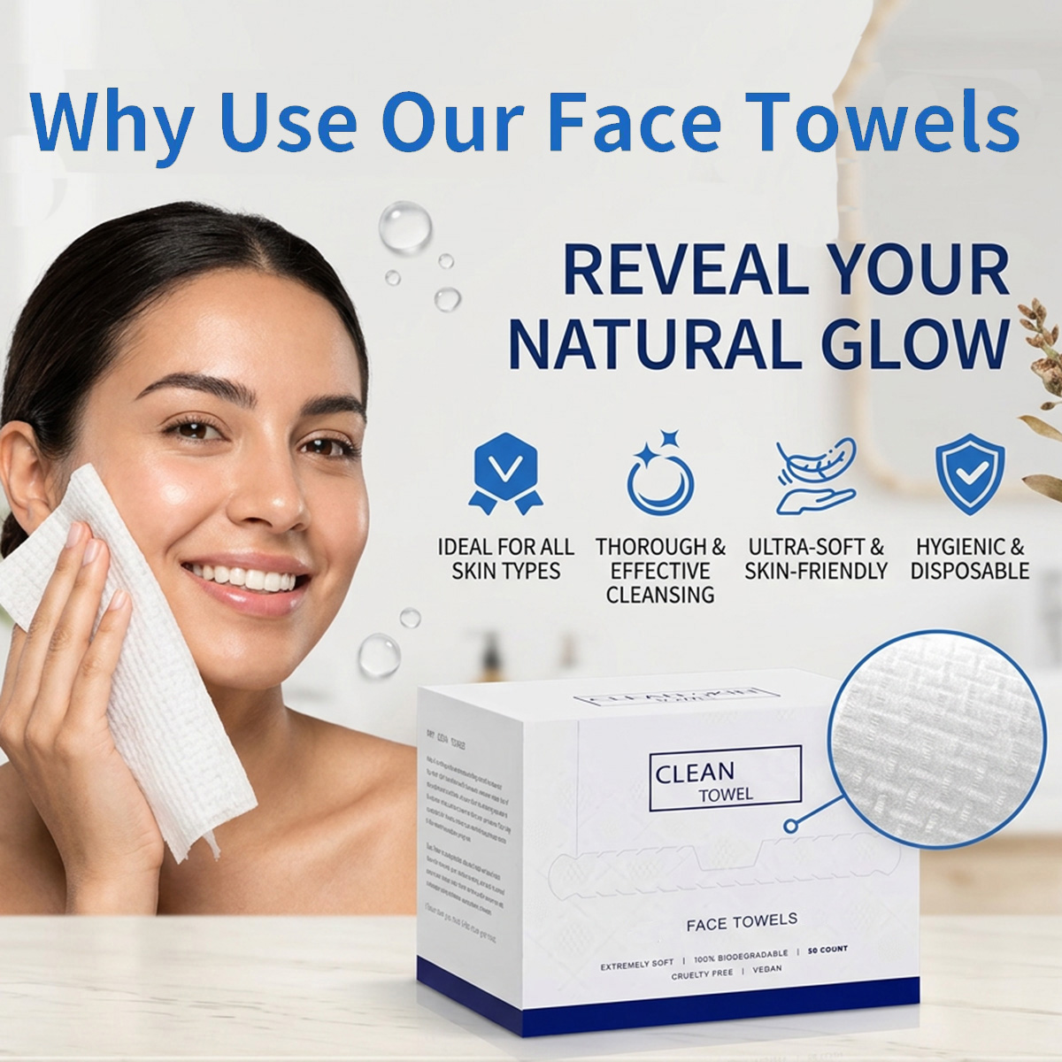 50Pcs/Box Disposable Face Towe - огляд і ціна Beauty Of Joseon Makeup Remover