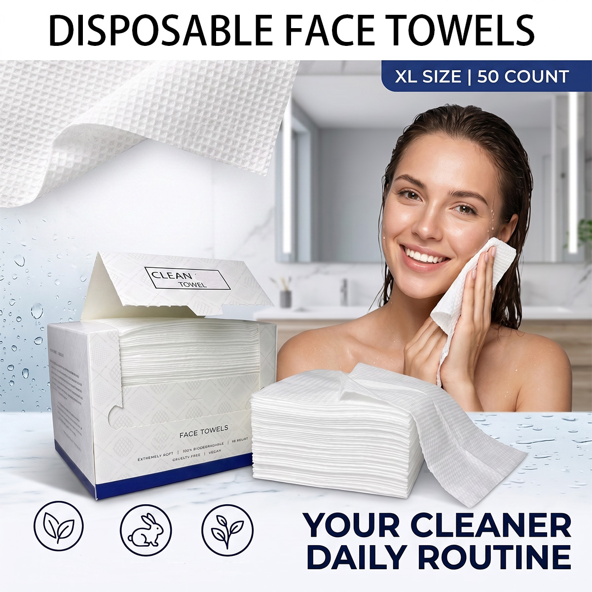 50Pcs/Box Disposable Face Towe - огляд і ціна Beauty Of Joseon Makeup Remover