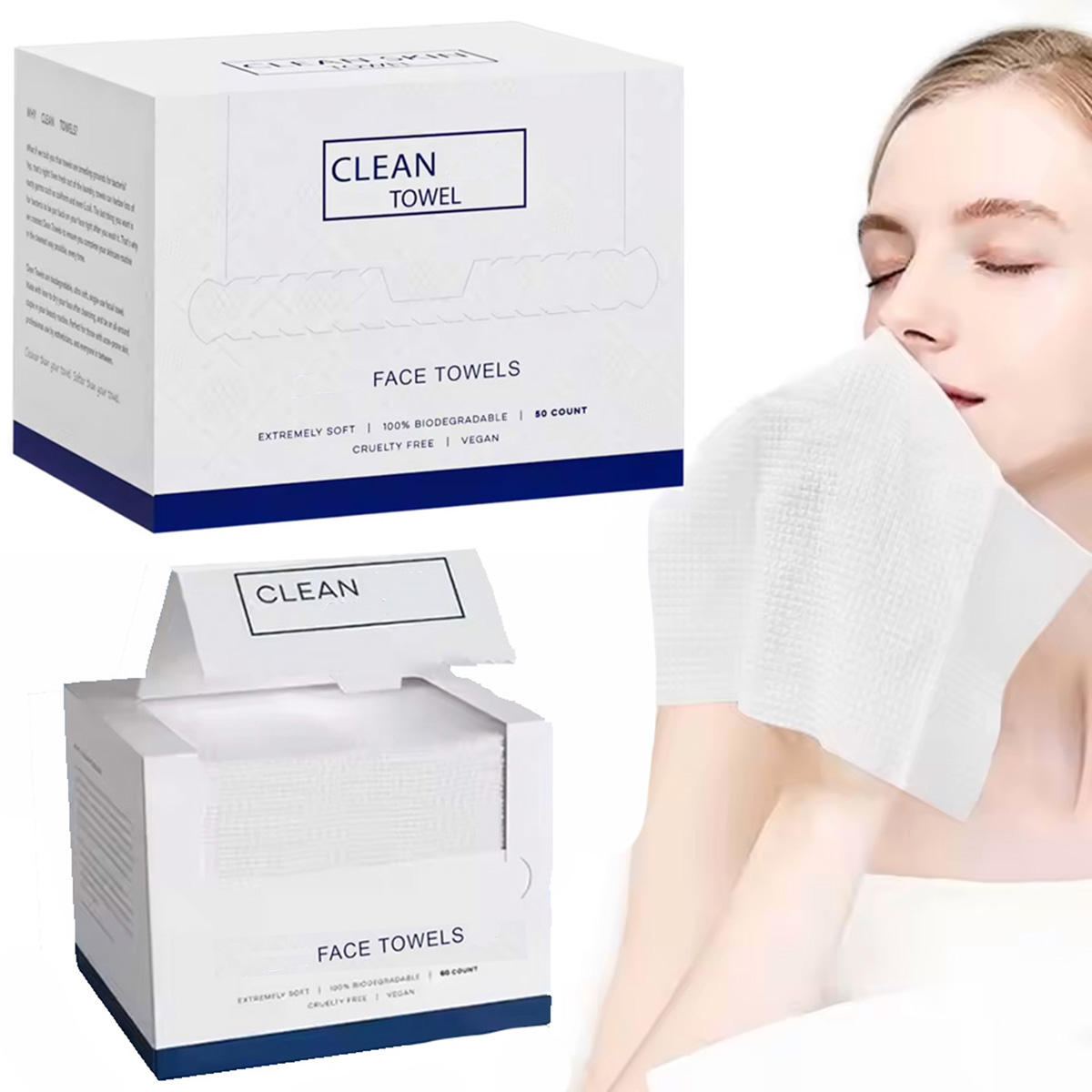 50Pcs/Box Disposable Face Towe - огляд і ціна Beauty Of Joseon Makeup Remover