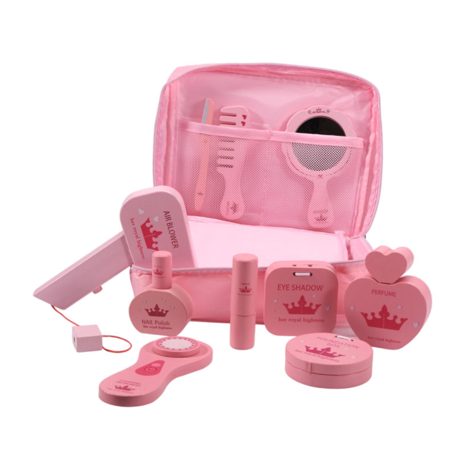 10x Pretend Makeup Kits Wood B - огляд і ціна Beauty Makeup Kit For Girls