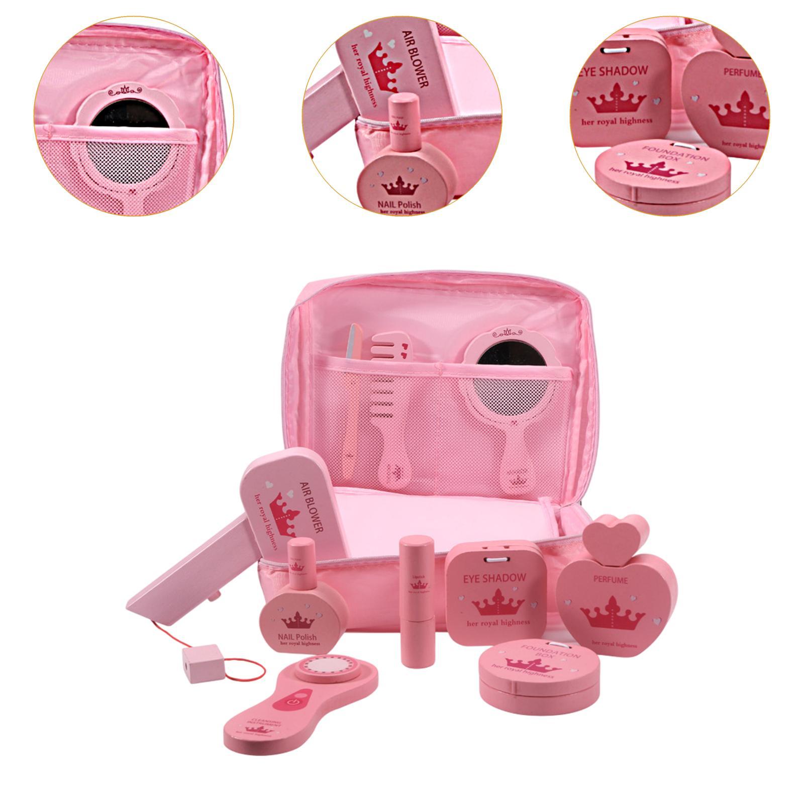 10x Pretend Makeup Kits Wood B - огляд і ціна Beauty Makeup Kit For Girls