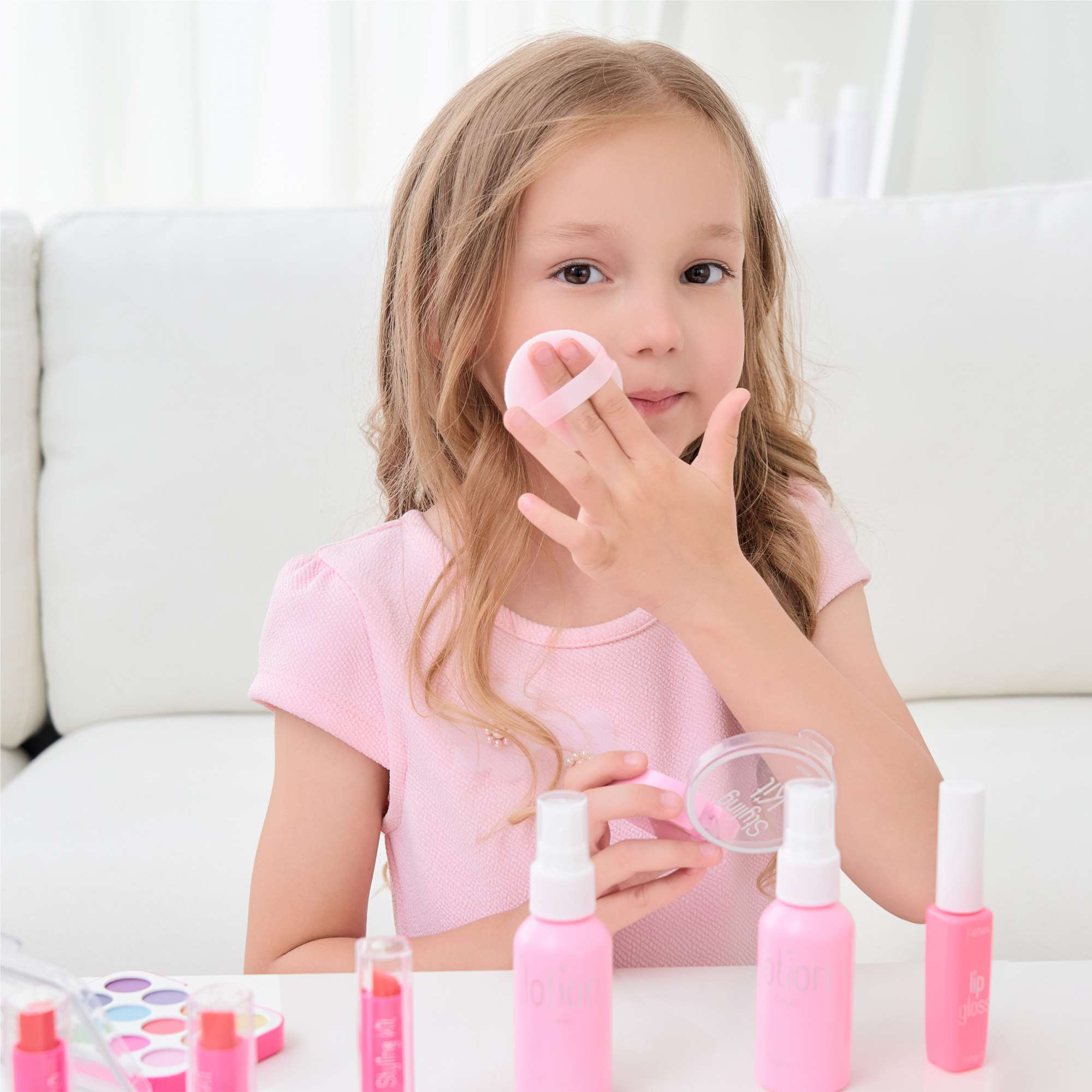 Kids Pretend Makeup Play Set f - огляд і ціна Beauty Makeup Kit For Girls
