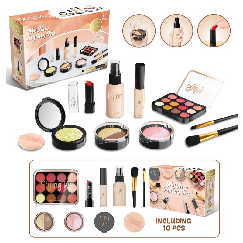 Kids Pretend Makeup Play Set f - огляд і ціна Beauty Makeup Kit For Girls