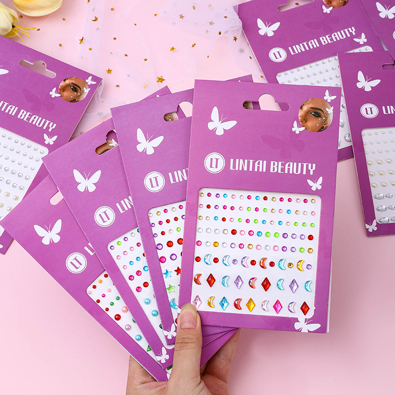Hot Selling Face Gems Stickers - огляд і ціна Beauty Makeup & D Anime Studio