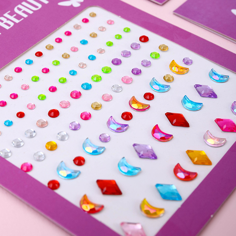 Hot Selling Face Gems Stickers - огляд і ціна Beauty Makeup & D Anime Studio