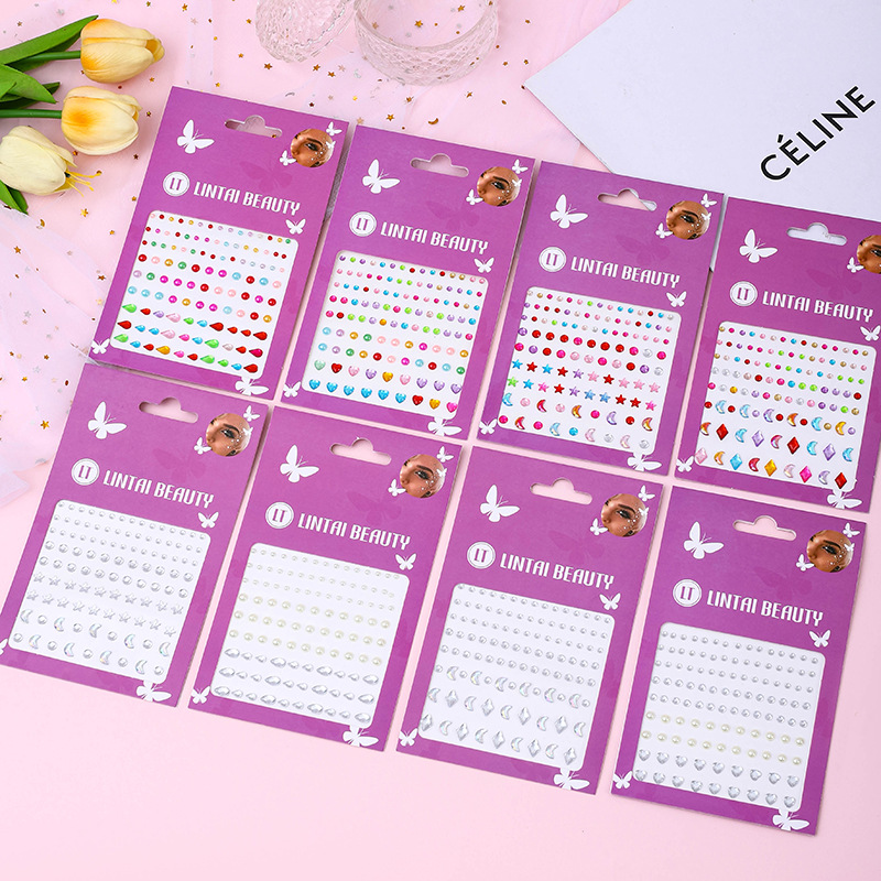Hot Selling Face Gems Stickers - огляд і ціна Beauty Makeup & D Anime Studio