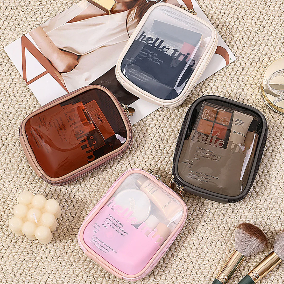 Transparent Portable Cosmetic  - огляд і ціна Beauty Makeup Lipstick