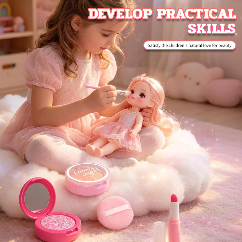 Girls Pretend Play Makeup Kit  - огляд і ціна Beauty Makeup Kit For Girls