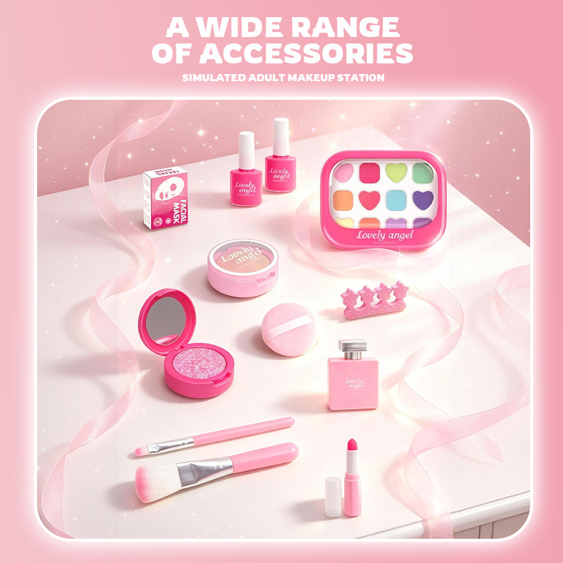 Girls Pretend Play Makeup Kit  - огляд і ціна Beauty Makeup Kit For Girls