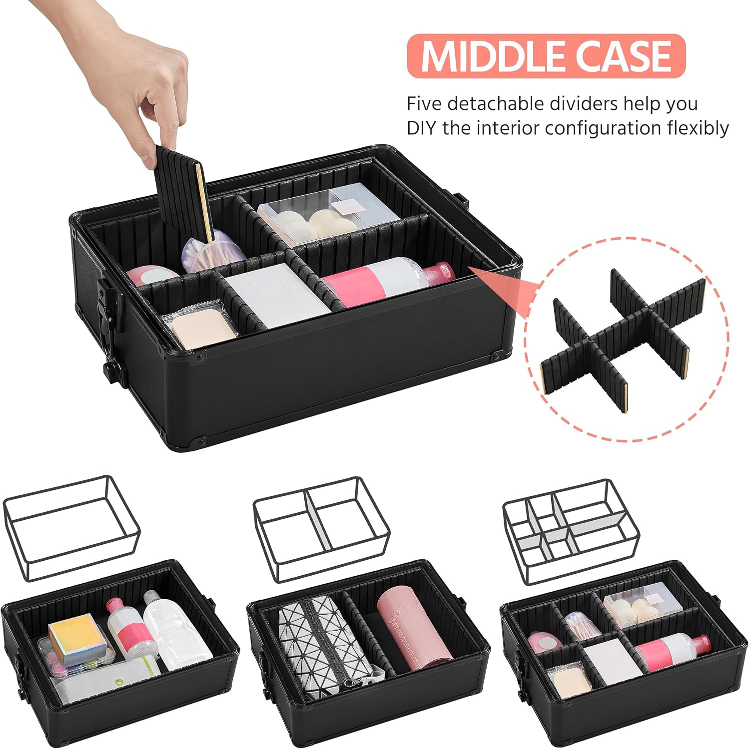 Rolling Makeup Train Case, Cos - огляд і ціна Beauty Makeup & D Anime Studio