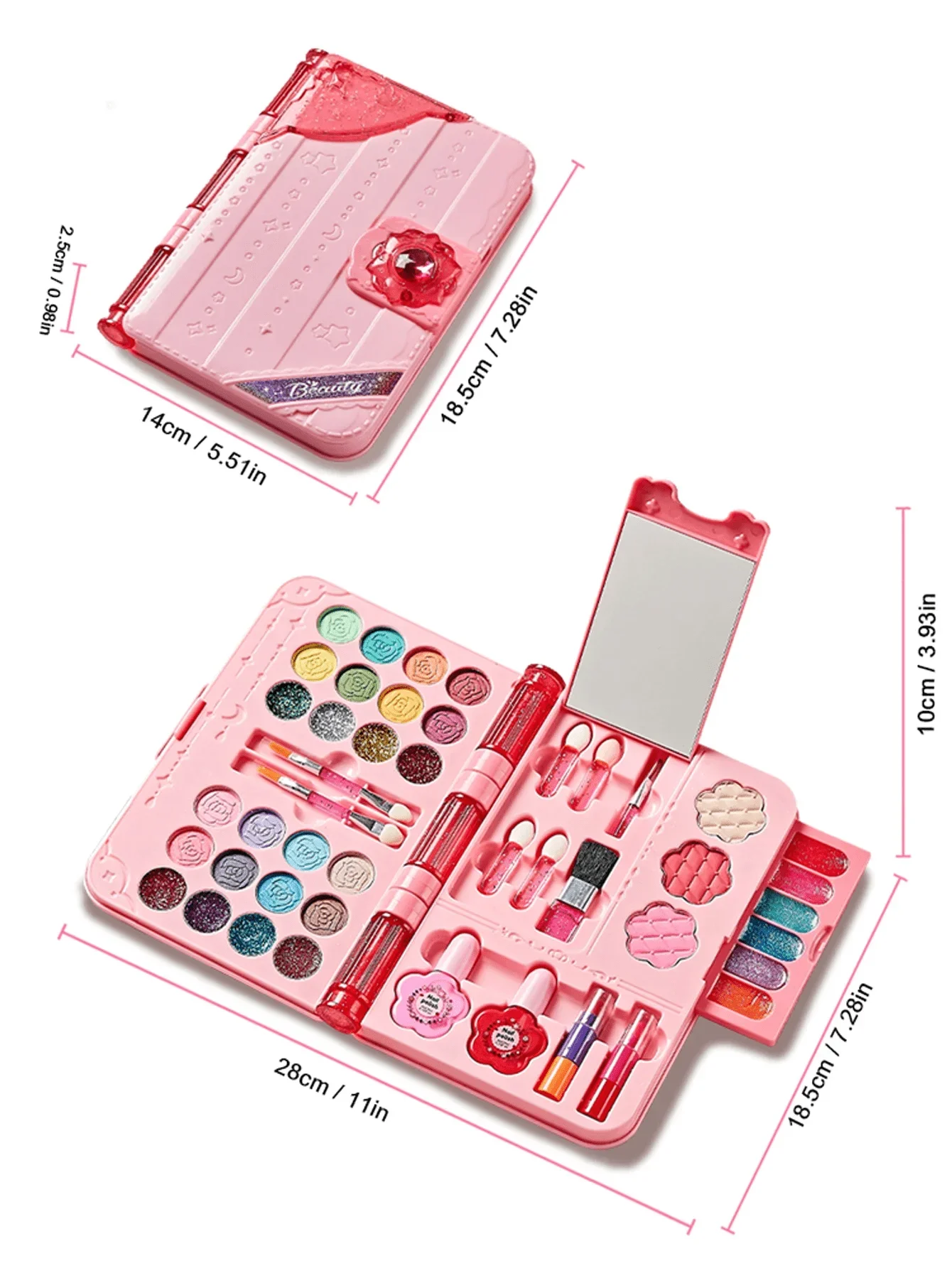 2026 Children's Day Best Gift  - огляд і ціна Beauty Makeup Kit For Girls