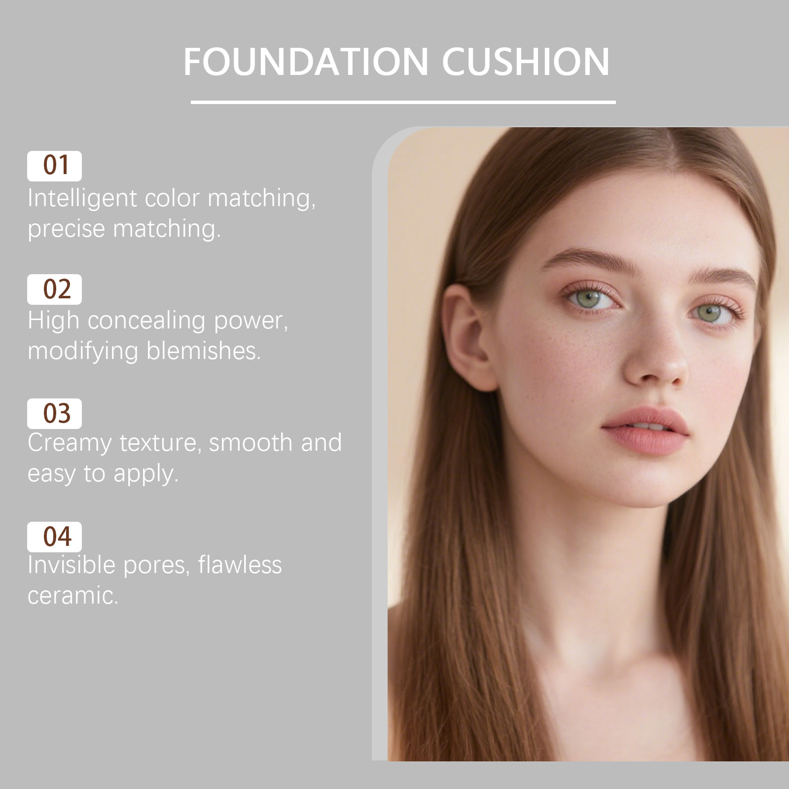 Full Coverage Concealer Founda - огляд і ціна Beauty Makeup Certificate